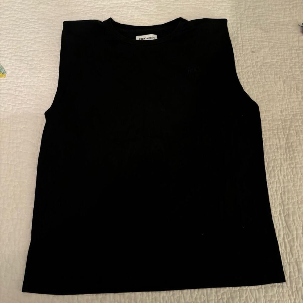 Lollys Laundry Copenhagen Black tank top medium